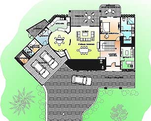 The Valencia floor plan A