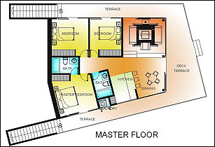 The Valencia floor plan A