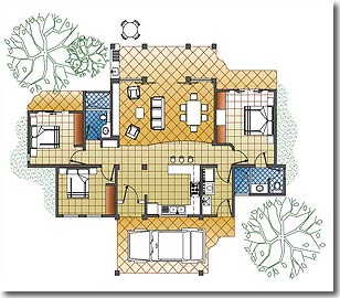 The Sevilla, floor plan B