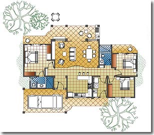 The Sevilla, floor plan C